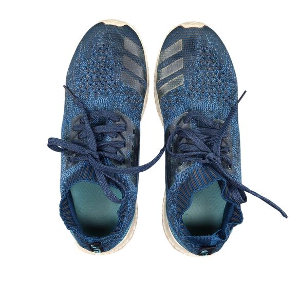 Adidas Shoes Men 9 Ultra Boost Uncaged Parley Sneaker Athletic Trainer Primeknit - Picture 6 of 11